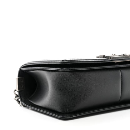 Chanel Caviar Quilted Medium Boy Flap Black 9 of 10