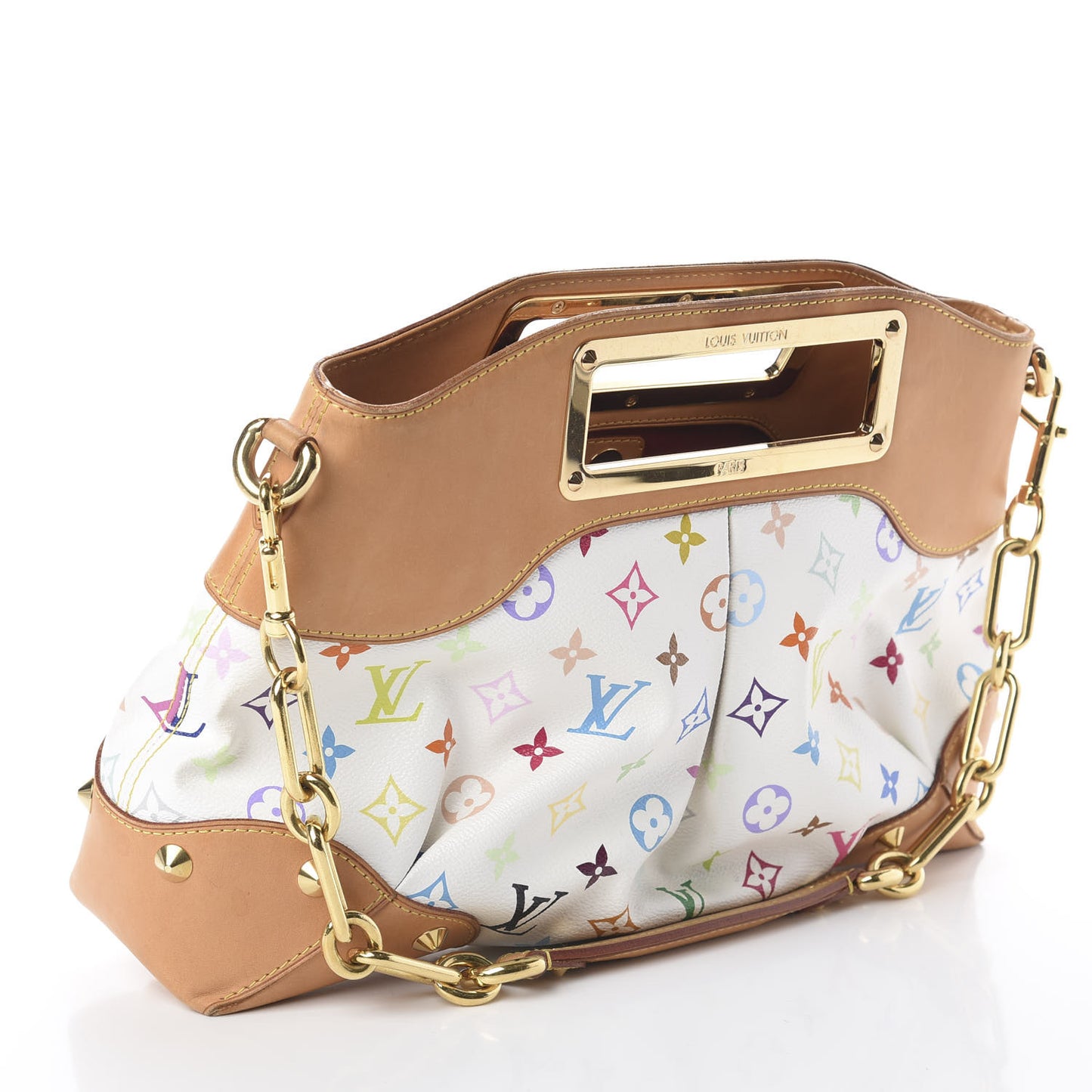 Monogram Multicolor Judy MM White