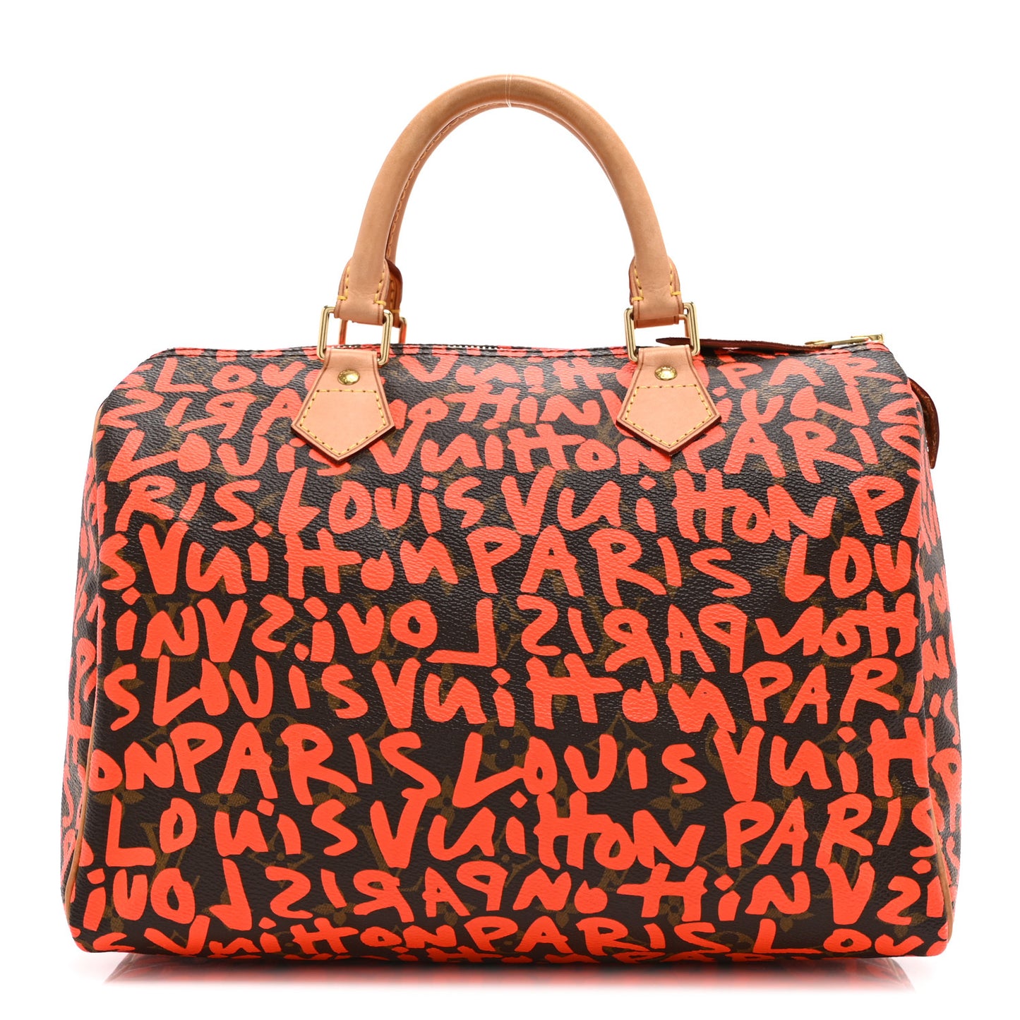 Monogram Graffiti Speedy 30 Orange