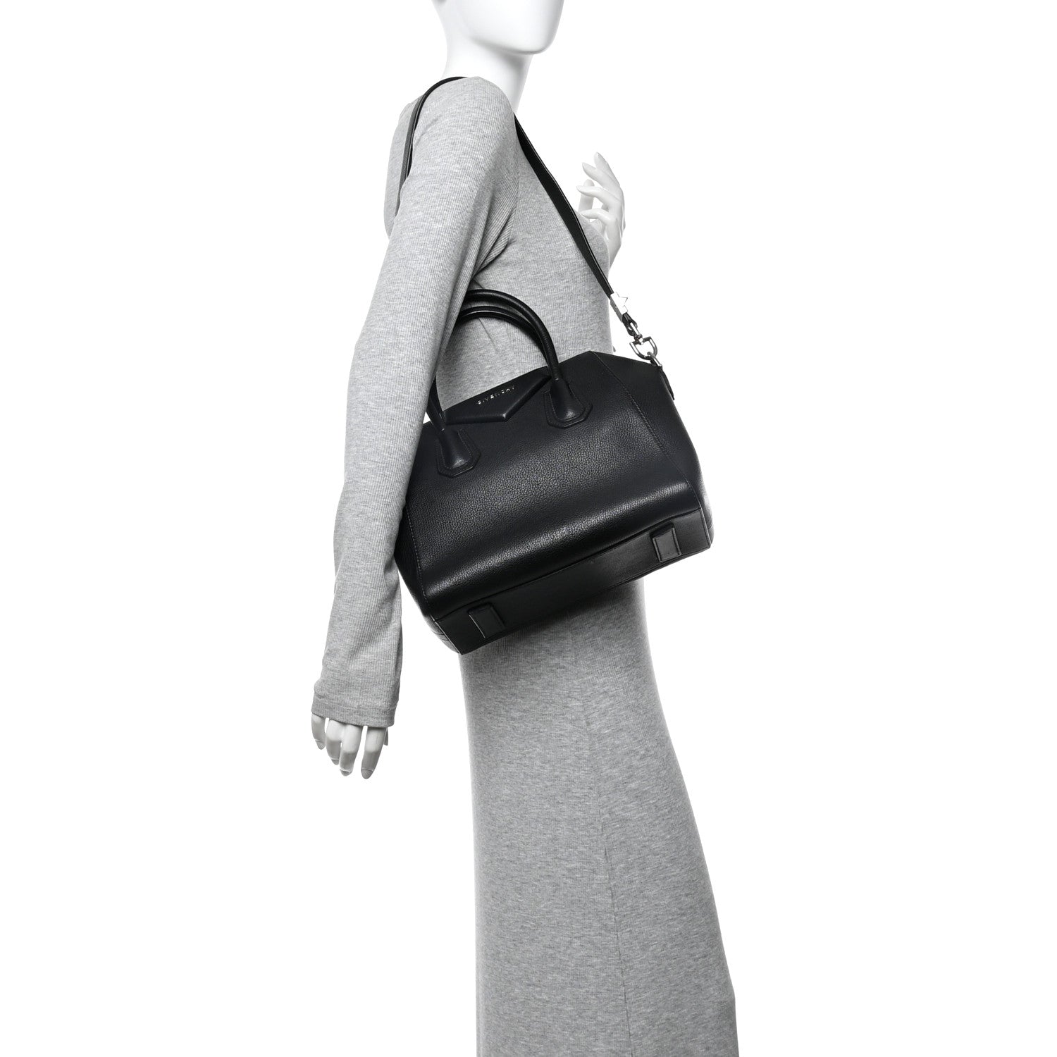 Givenchy Sugar Goatskin Small Antigona Black 2 of 12