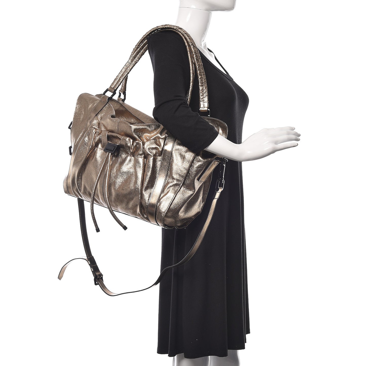 Metallic Calfskin Medium Raymond Goldstone