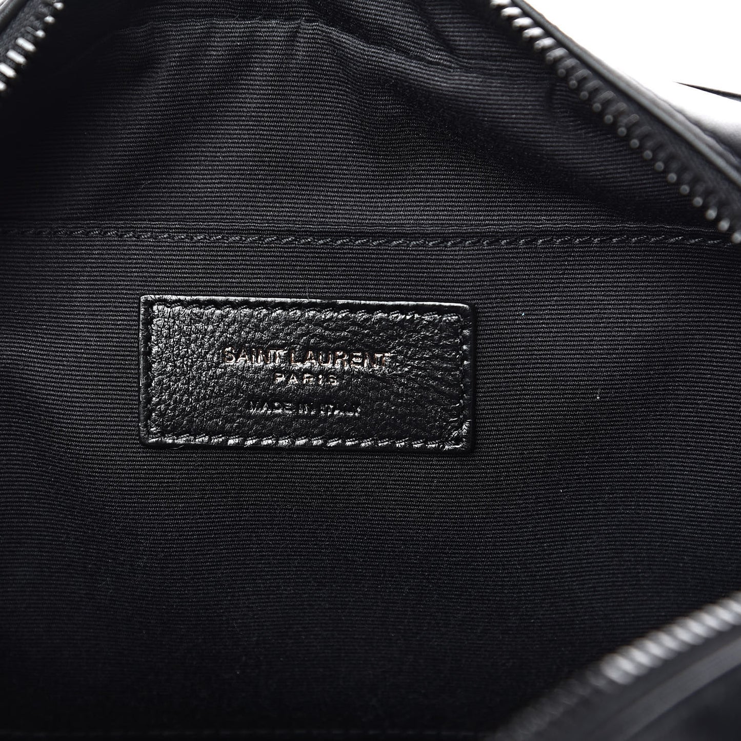 Calfskin Matelasse Monogram Lou Camera Bag Black