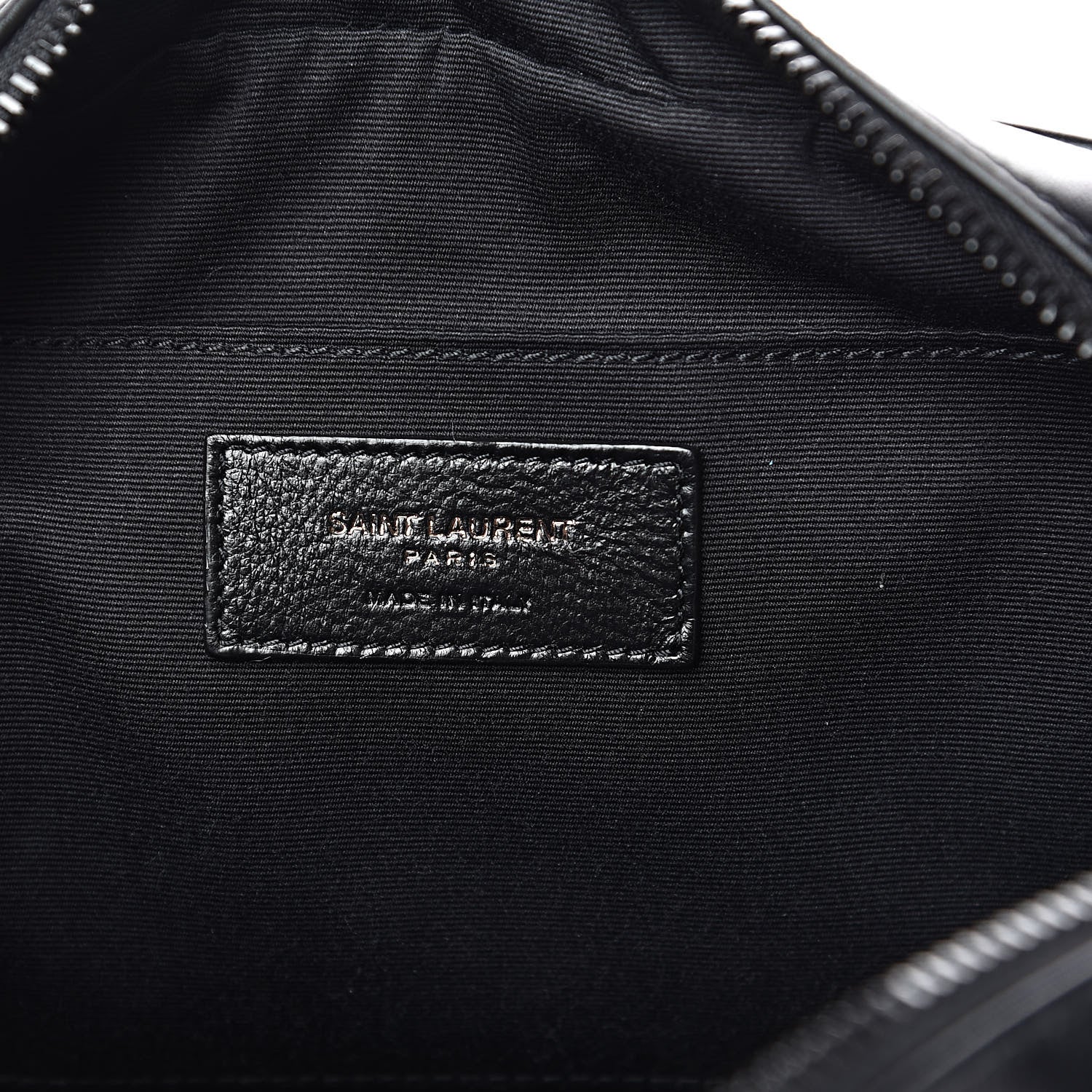Saint Laurent Calfskin Matelasse Monogram Lou Camera Bag Black 6 of 10
