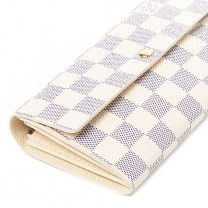 Louis Vuitton Damier Azur Sarah Wallet 6 of 8