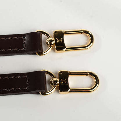 Louis Vuitton Calfskin Shoulder Strap Brown 4 of 5