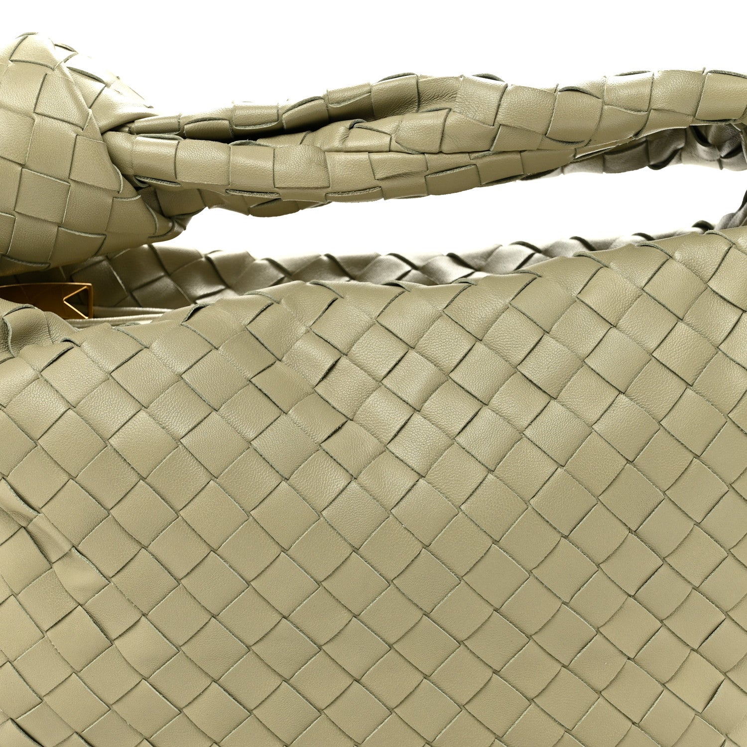 Bottega Veneta Nappa Intrecciato Teen Jodie Hobo Travertine 8 of 11