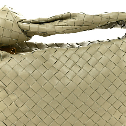 Bottega Veneta Nappa Intrecciato Teen Jodie Hobo Travertine 8 of 11
