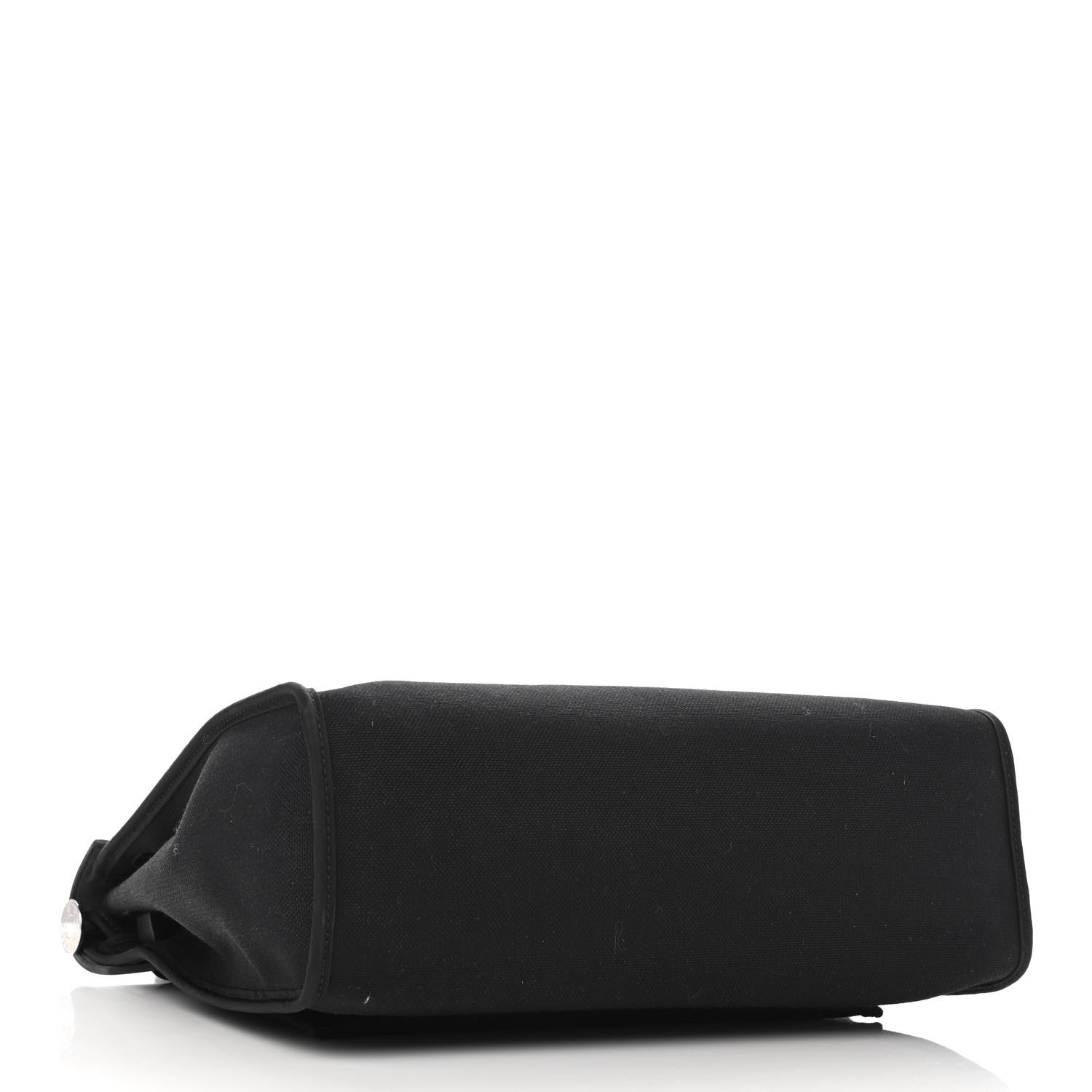 Hermes Military Toile Vache Hunter Herbag Zip PM 31 Black 5 of 11