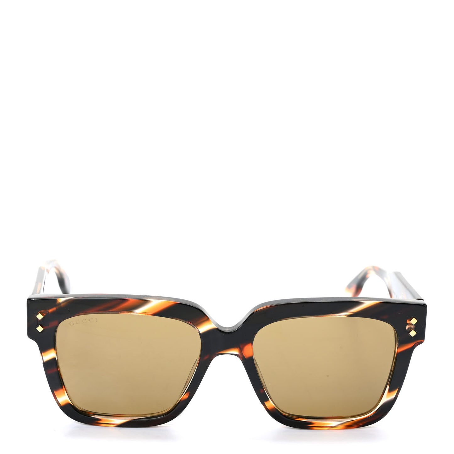 Acetate Square Frame Sunglasses GG1084S Tortoise