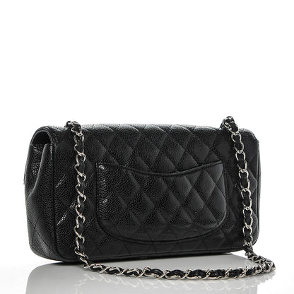 Chanel Caviar Quilted East West Flap Black 3 of 8