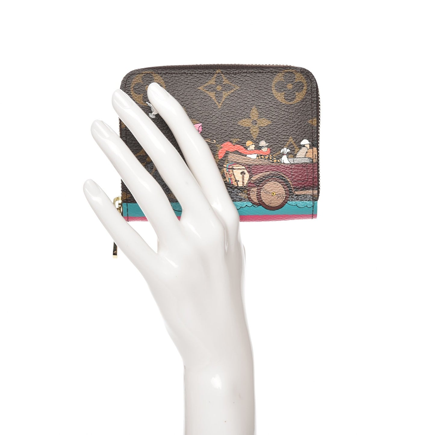 Monogram 2015 Christmas Animation Zippy Coin Purse