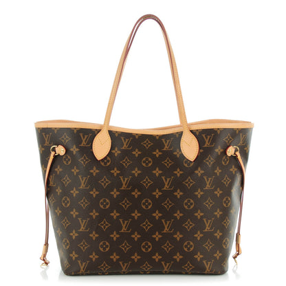 Louis Vuitton Monogram Neverfull MM Rose Ballerine 1 of 8