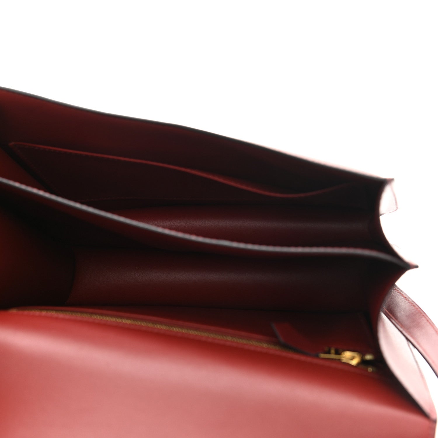 Hermes Grained Monsieur Constance 24 Rouge H 5 of 11