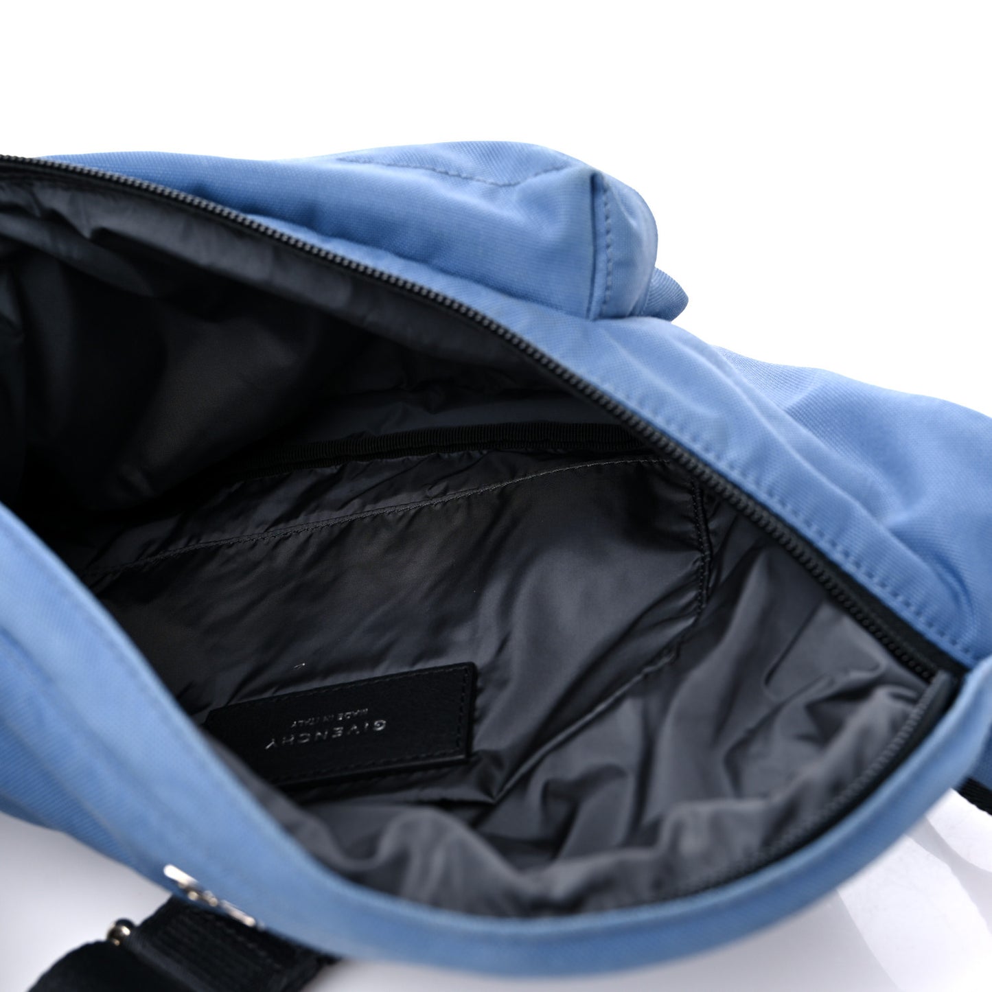 Canvas Logo Belt Bag Light Blue