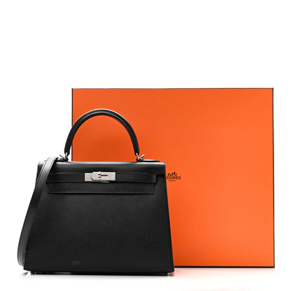 Hermes Epsom Kelly Sellier 28 Black 11 of 11
