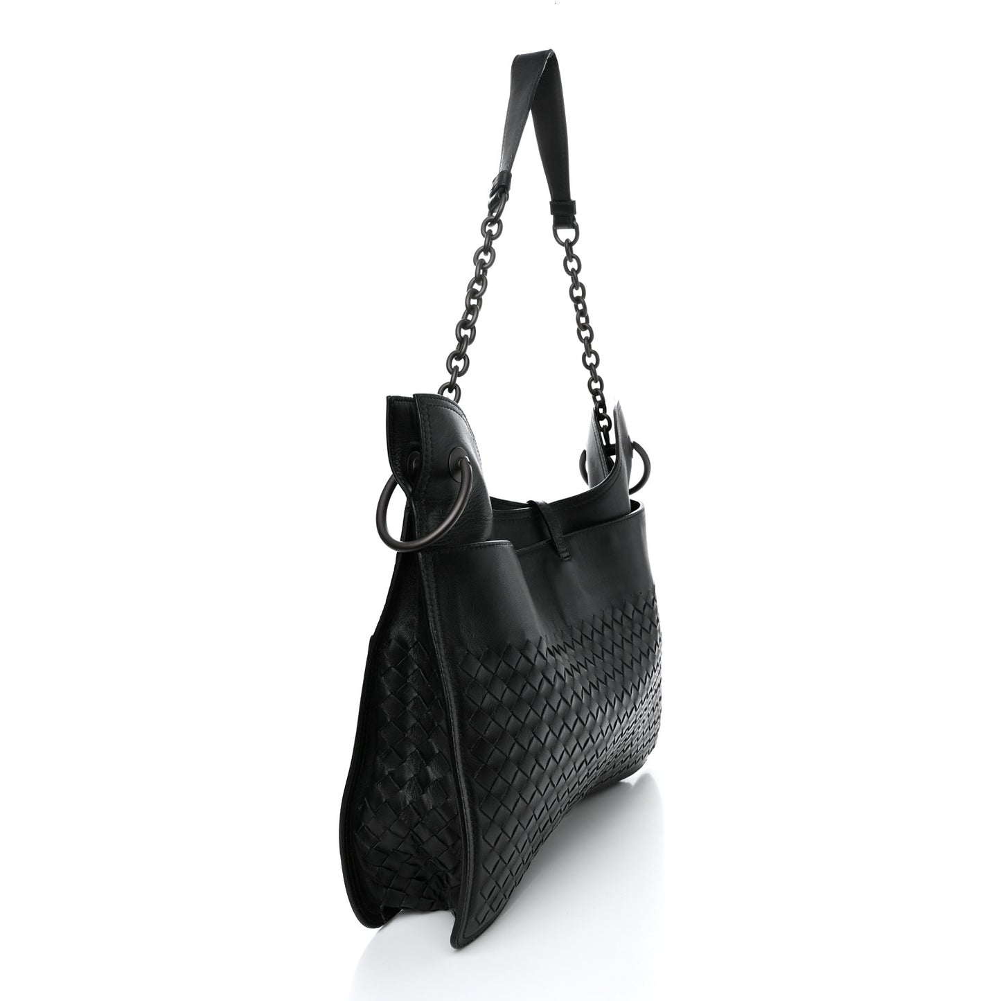 Nappa Intrecciato Beverly '71/'16 Bag Black