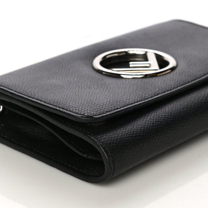 Fendi Vitello Cruise F is Fendi Wallet on Chain Black 10 of 17