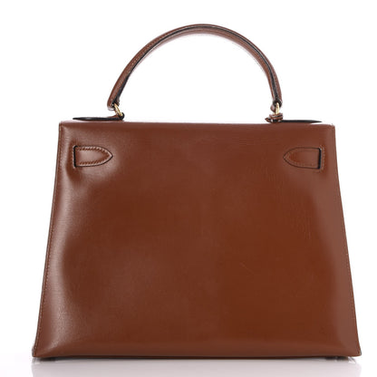 Hermes Box Kelly Sellier 28 Noisette 4 of 35