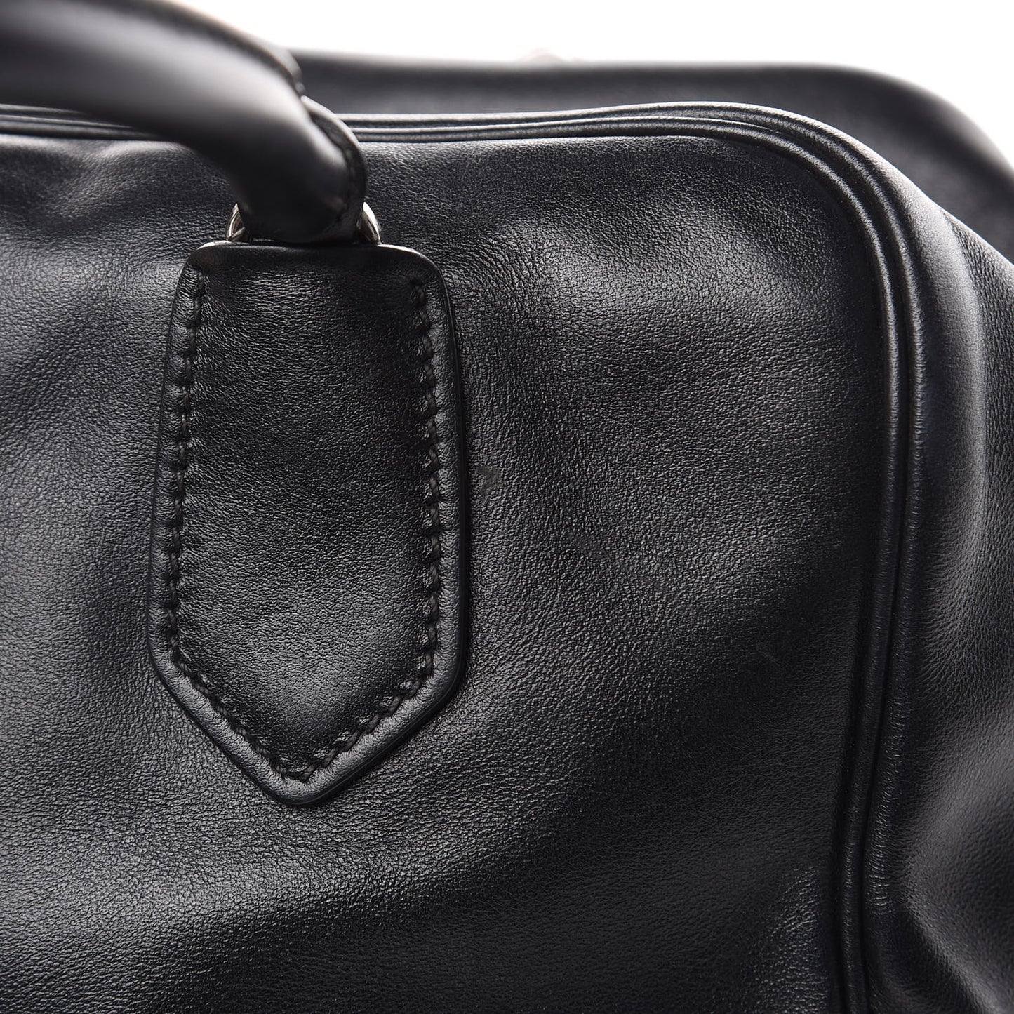Soft Calf Medium Inside Tote Black Mughetto