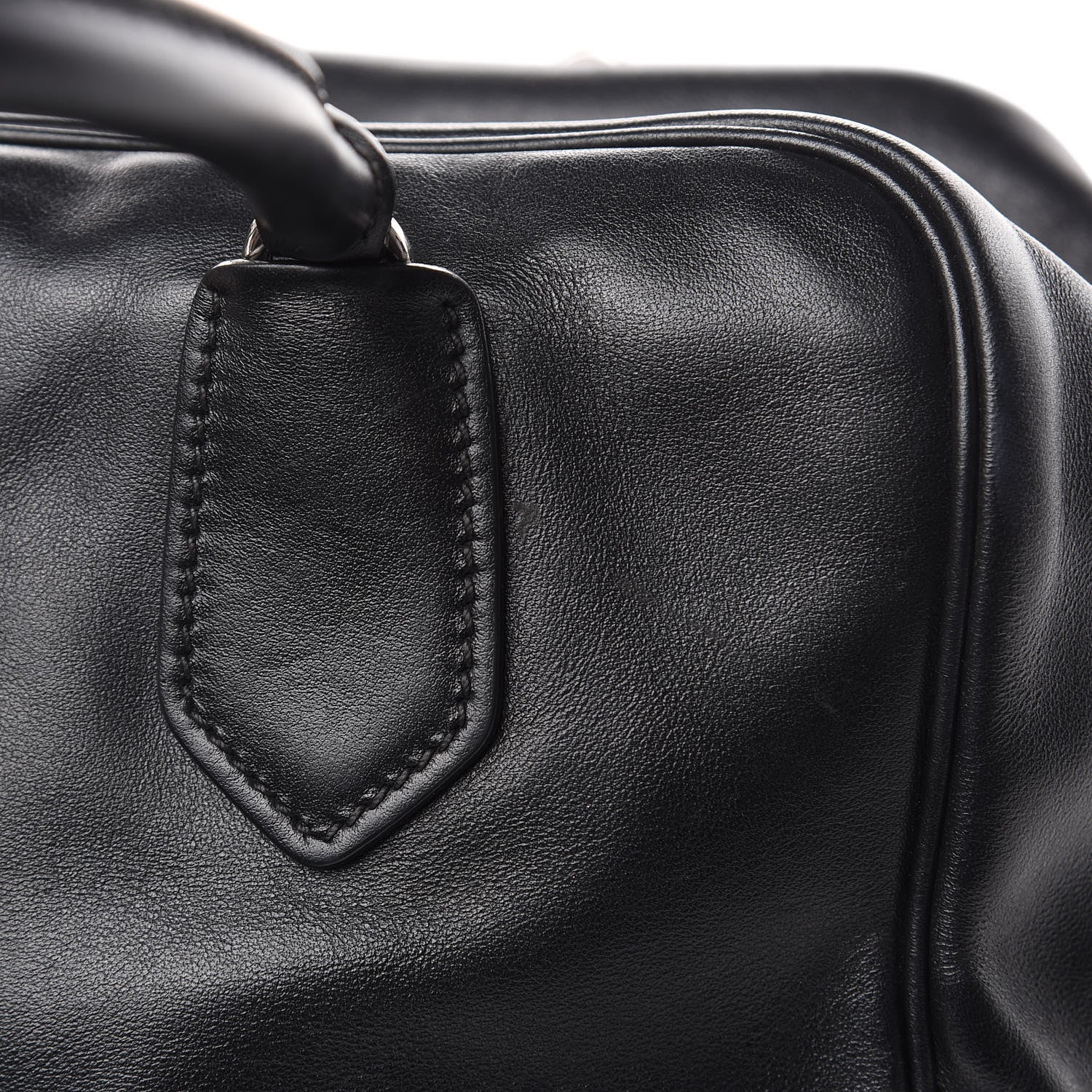 Prada Soft Calf Medium Inside Tote Black Mughetto 13 of 20