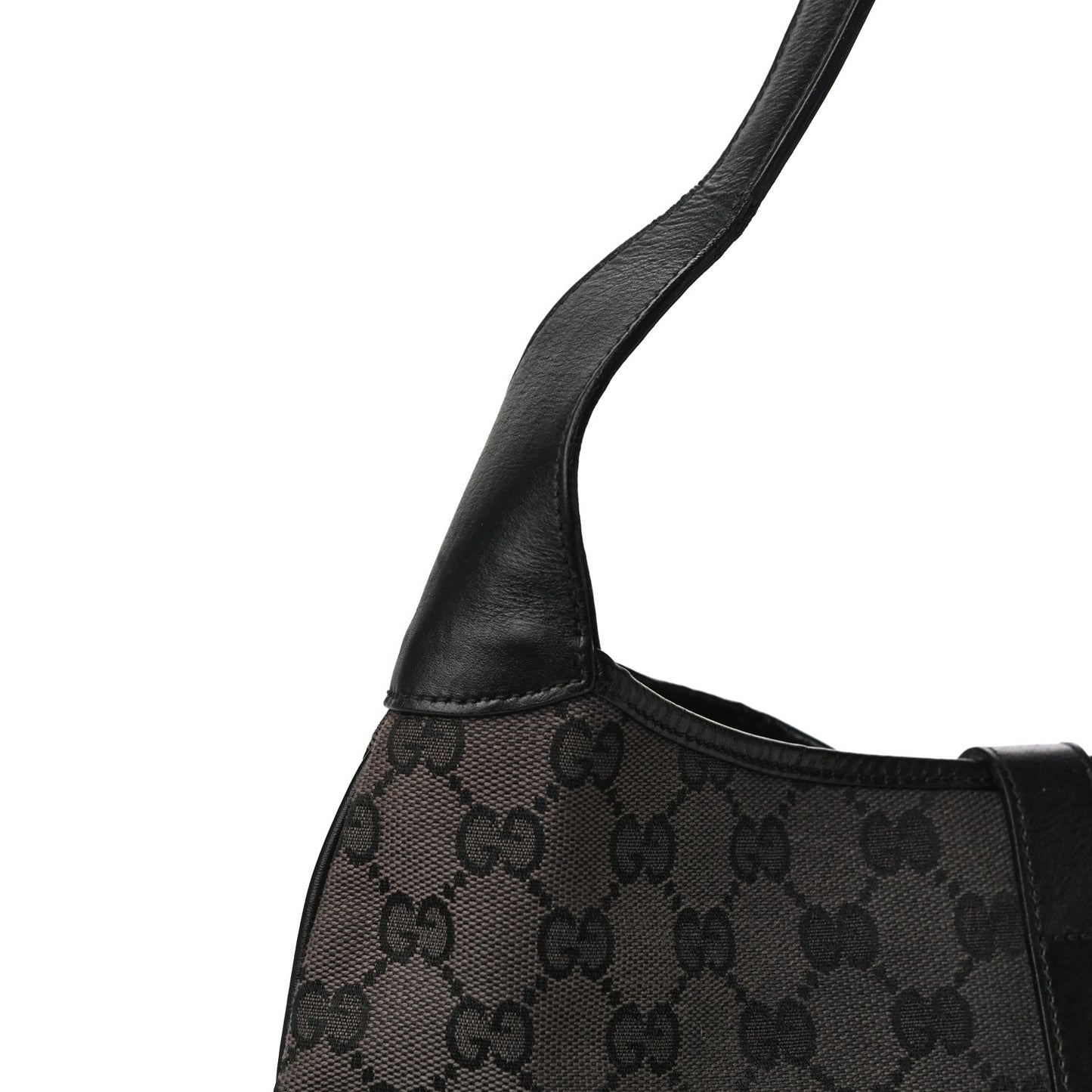 Monogram Small Jackie O Hobo Black