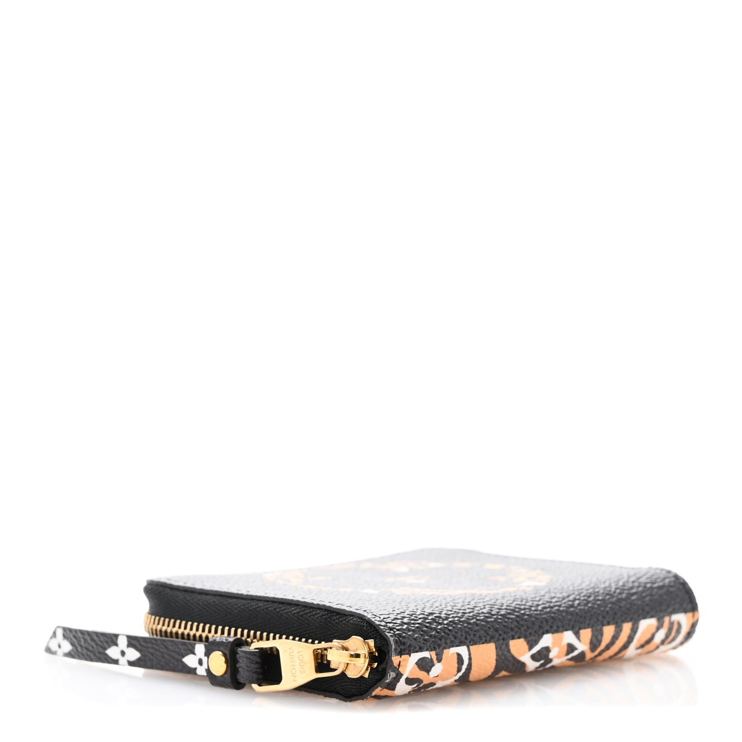 Monogram Giant Jungle Zippy Coin Purse Black