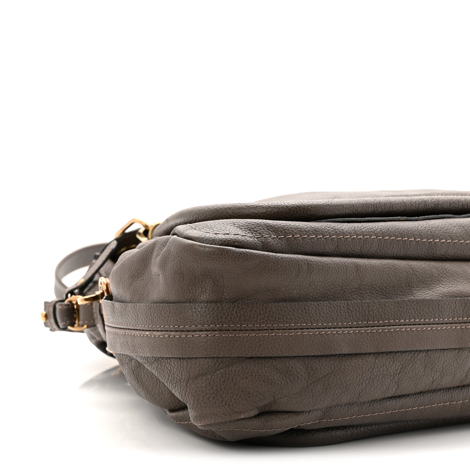 Chloe Calfskin Large Paraty Chocolate 9 of 10