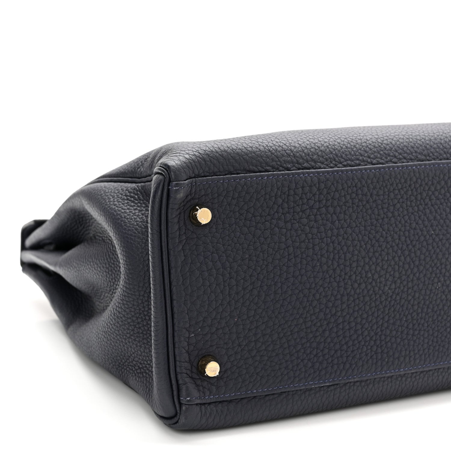 Hermes Togo Kelly Retourne 35 Bleu Indigo 9 of 10