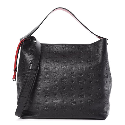 MCM Calfskin Ottomar Large Klara Hobo Black 1 of 10