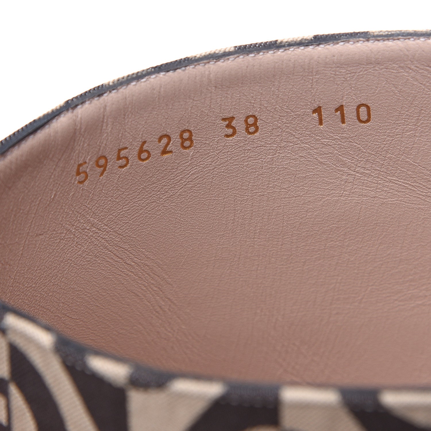 Gucci Fabric G Rhombus Print Platform Boots 38 Beige Cocoa 7 of 8