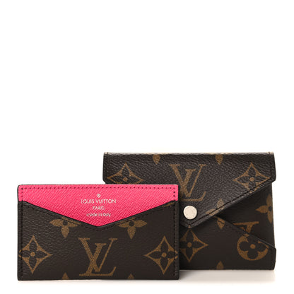 Louis Vuitton Monogram LV Colormania Kirigami Card Holder Pondichery Pink 3 of 8