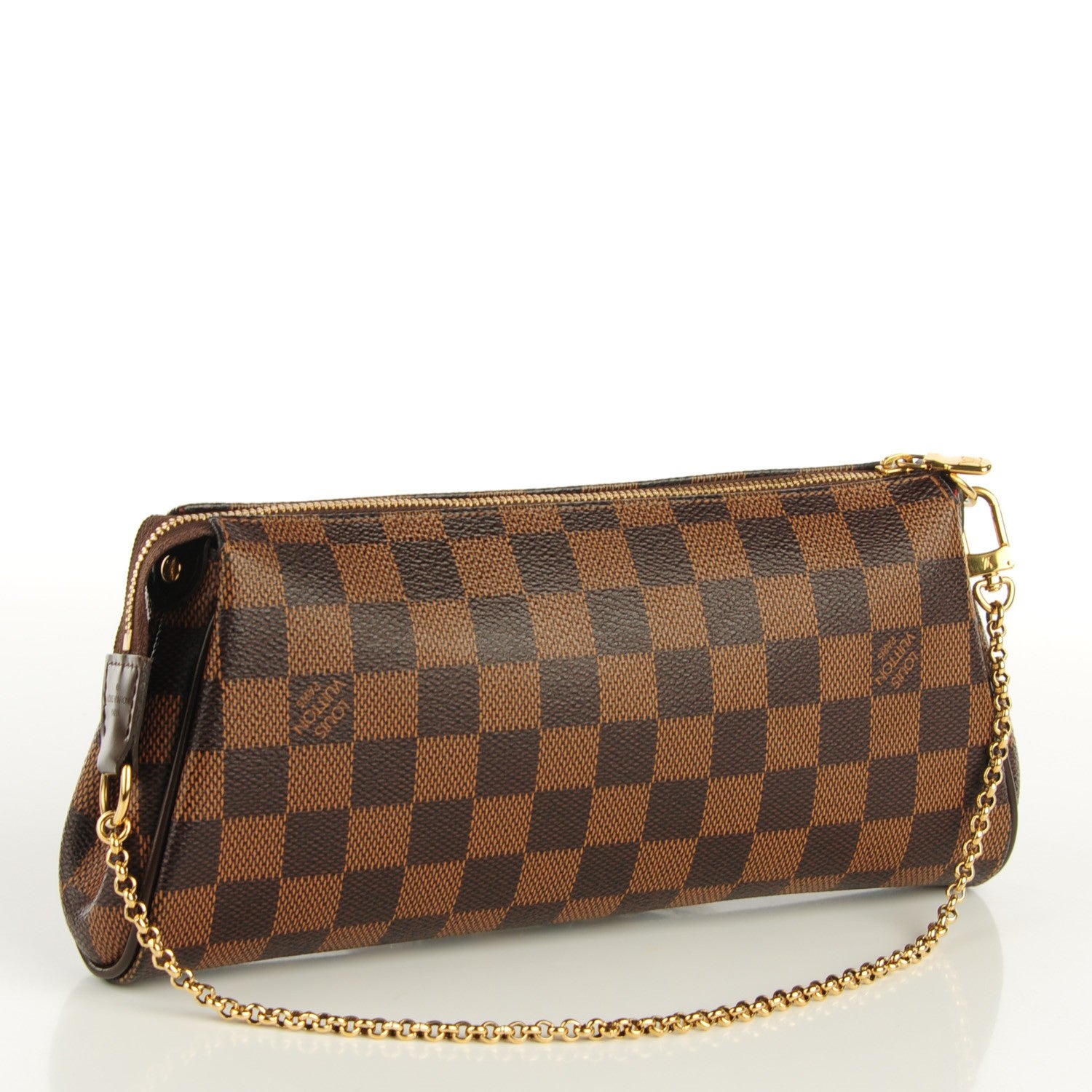 Louis Vuitton Damier Ebene Eva Clutch 3 of 6