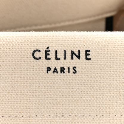 Celine Cotton Canvas Medium Phantom Luggage White 6 of 13