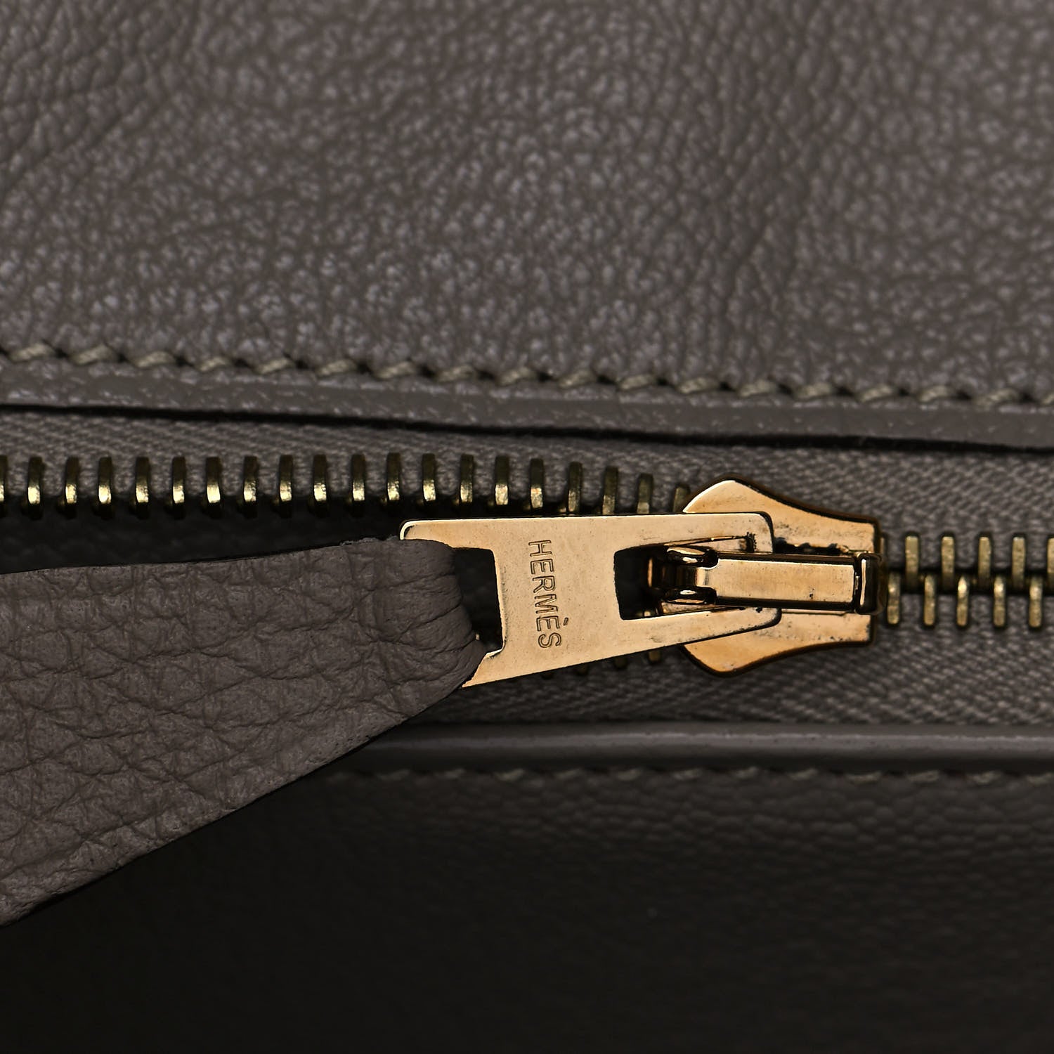 Hermes Togo Birkin 25 Gris Tourterelle 21 of 35