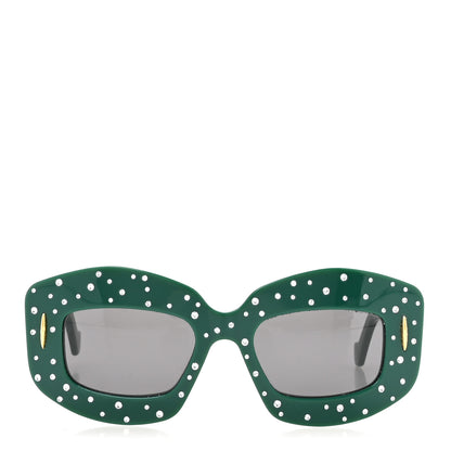 Loewe Acetate Cat Eye Sunglasses LW4114IS Green 2 of 8