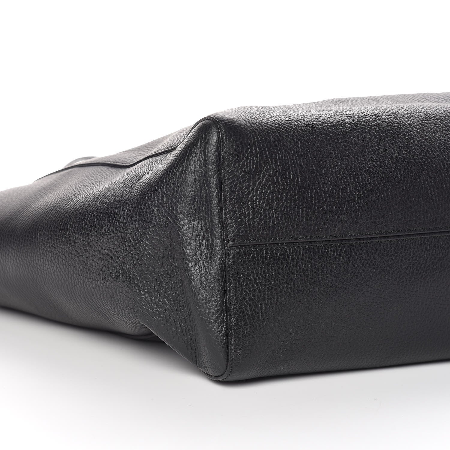 Gucci Pebbled Calfskin Medium Swing Tote Black 5 of 9