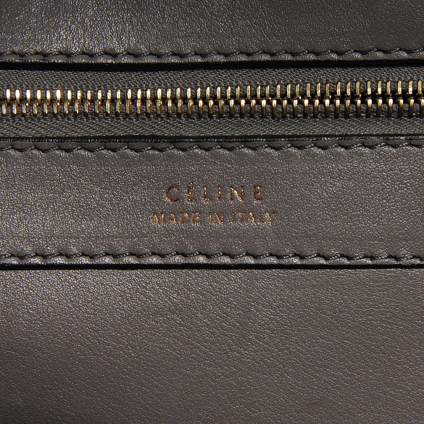 Crocodile Embossed Medium Horizontal Cabas Phantom Grey