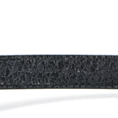 Balenciaga Agneau Arena Classic Hardware Triple Tour Bracelet S Black 4 of 6