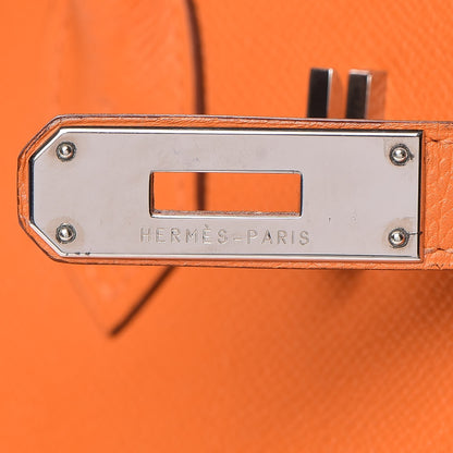 Hermes Epsom Birkin 35 Orange 20 of 41