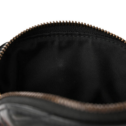 Gucci Calfskin Matelasse GG Marmont Key Pouch Black 10 of 12