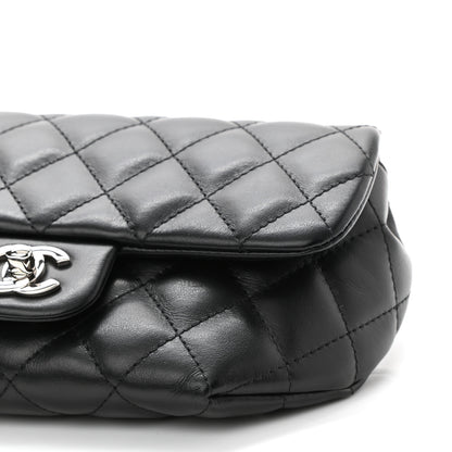 Chanel Calfskin Quilted CC Uniform Flap Belt Bag Black 10 of 10