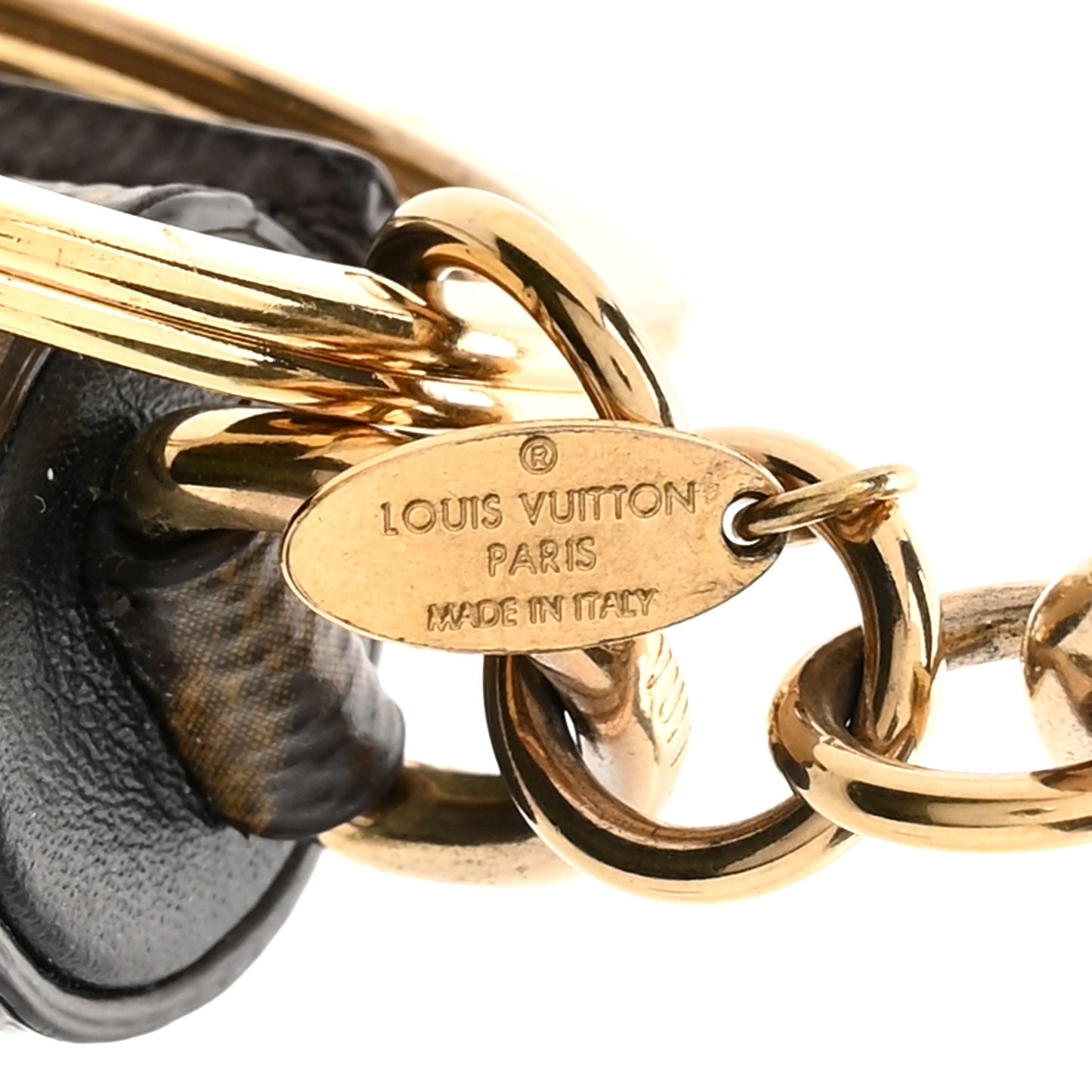 Monogram Tassel Bag Charm