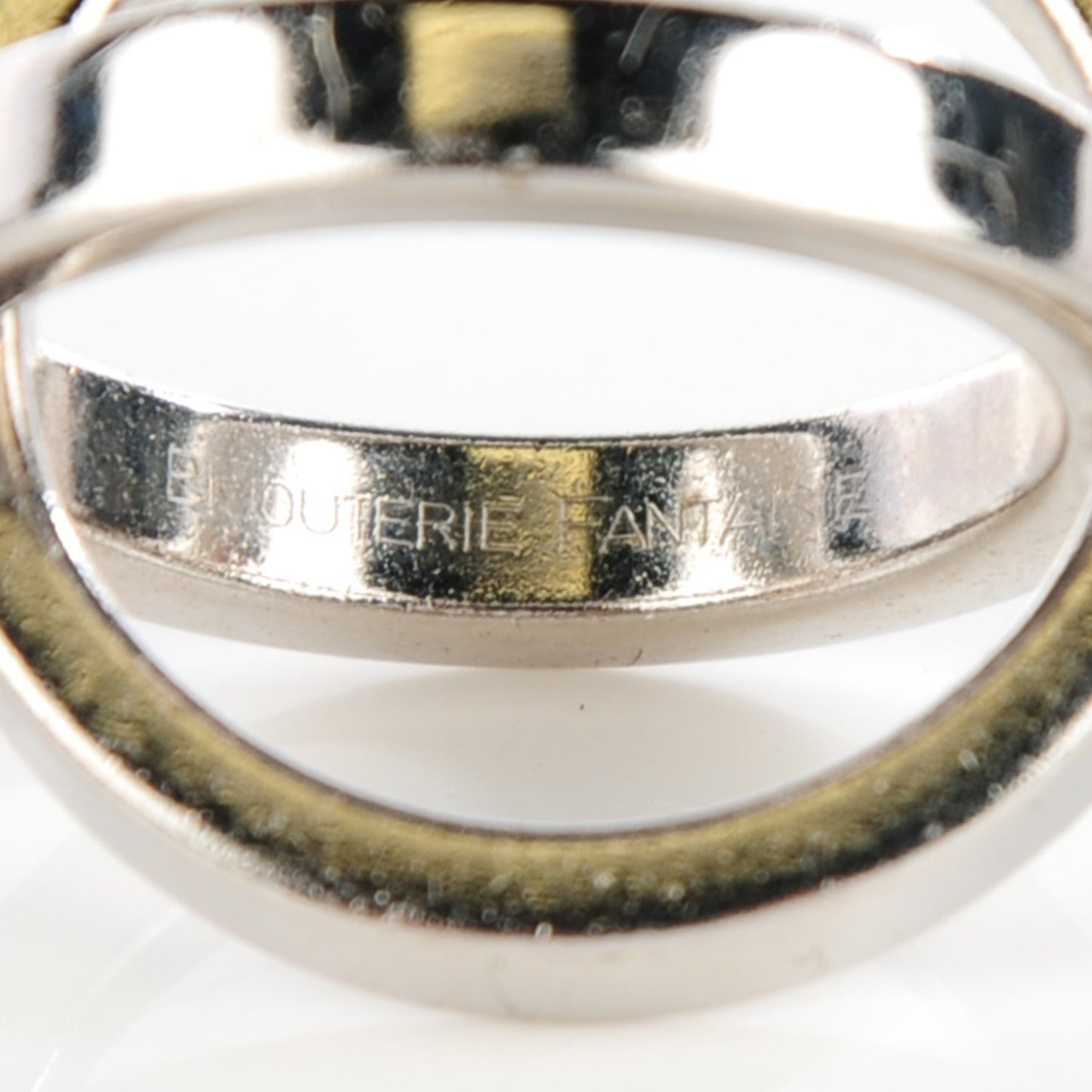 Cosmos Scarf Ring Silver