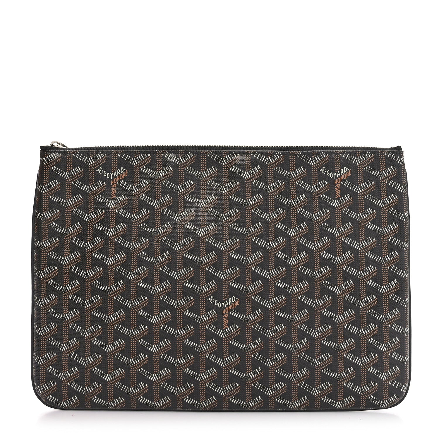 Goyard Goyardine Senat Pochette MM Black 1 of 8