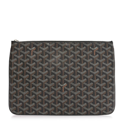 Goyard Goyardine Senat Pochette MM Black 1 of 8