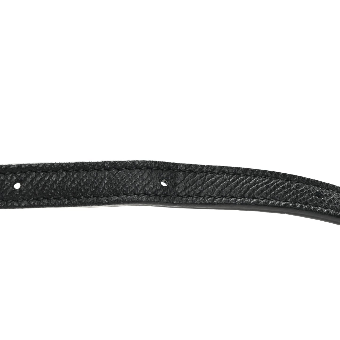 Grained Calfskin Nano Belt Bag Black