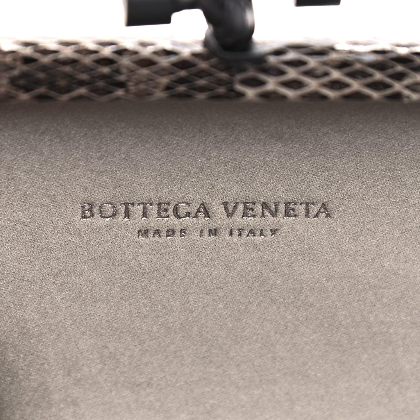 Satin Intreccio Impero Ayers Knot Clutch Taupe