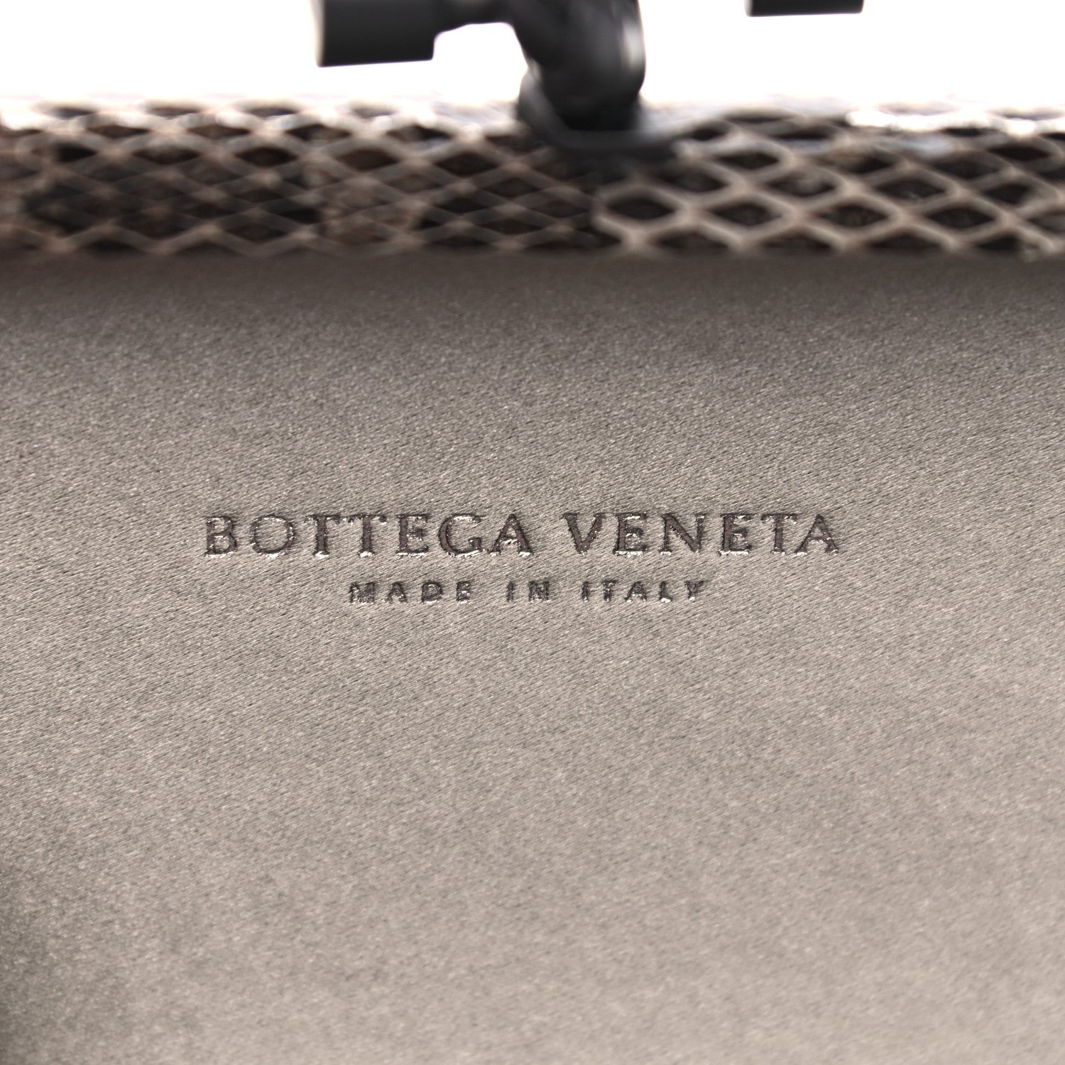Bottega Veneta Satin Intreccio Impero Ayers Knot Clutch Taupe 6 of 10