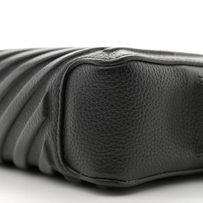 Balenciaga Grained Calfskin Embossed Car Camera Bag Black 10 of 10