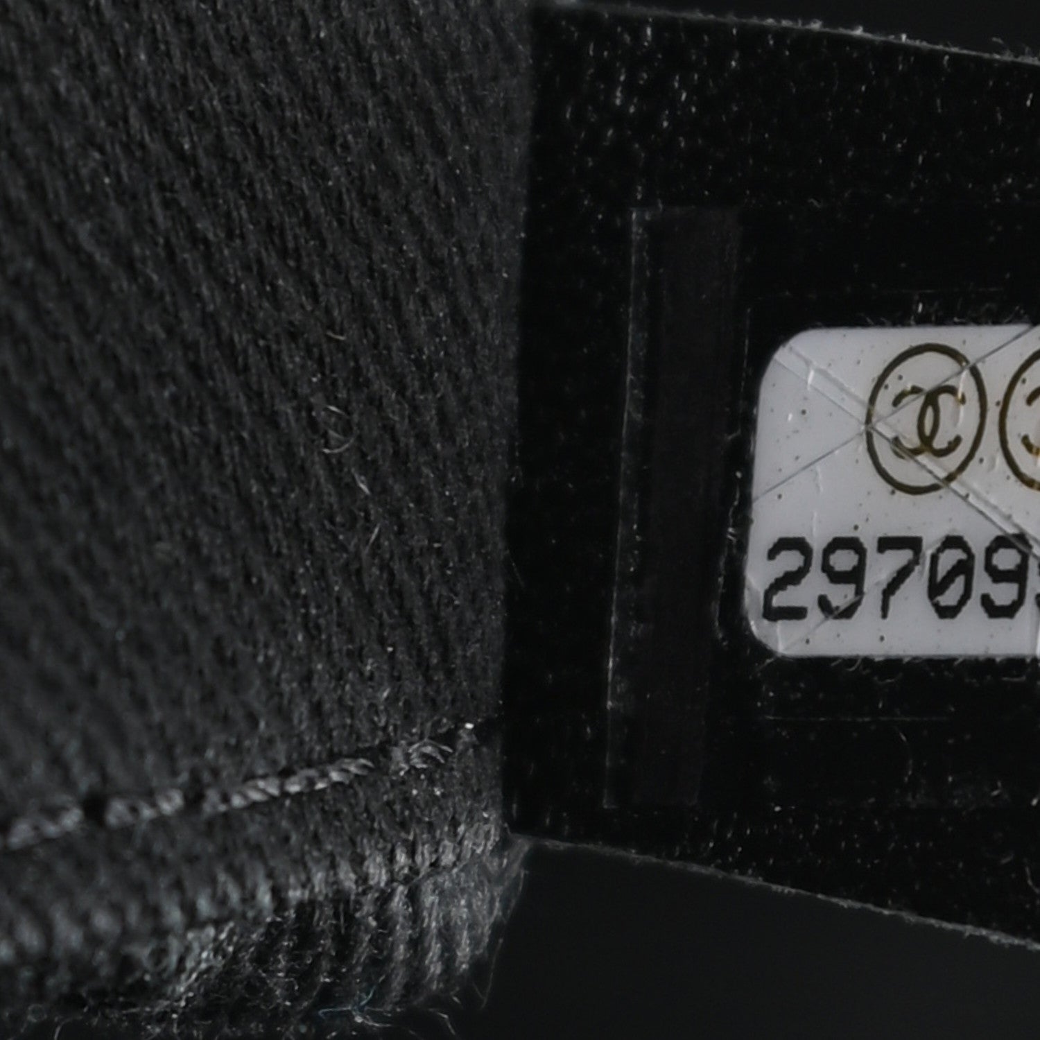 Chanel Mixed Fibers Calfskin Striped Medium Deauville Tote Black 7 of 11